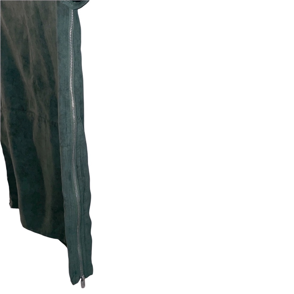 Green Missguided Suede Dress, 4 - Picture 10 of 13